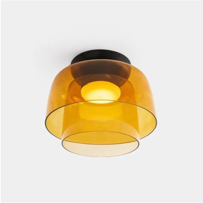 Nordic Designer Medieval Glass Ceiling Lamp