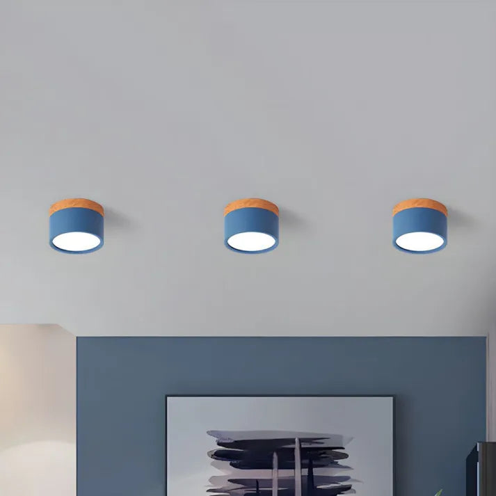 Nordic Style Cylinder LED Hallway Ceiling Lights