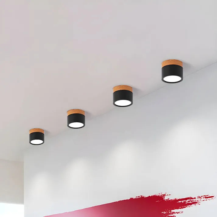 Nordic Style Cylinder LED Hallway Ceiling Lights