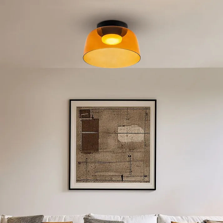 Nordic Designer Medieval Glass Ceiling Lamp