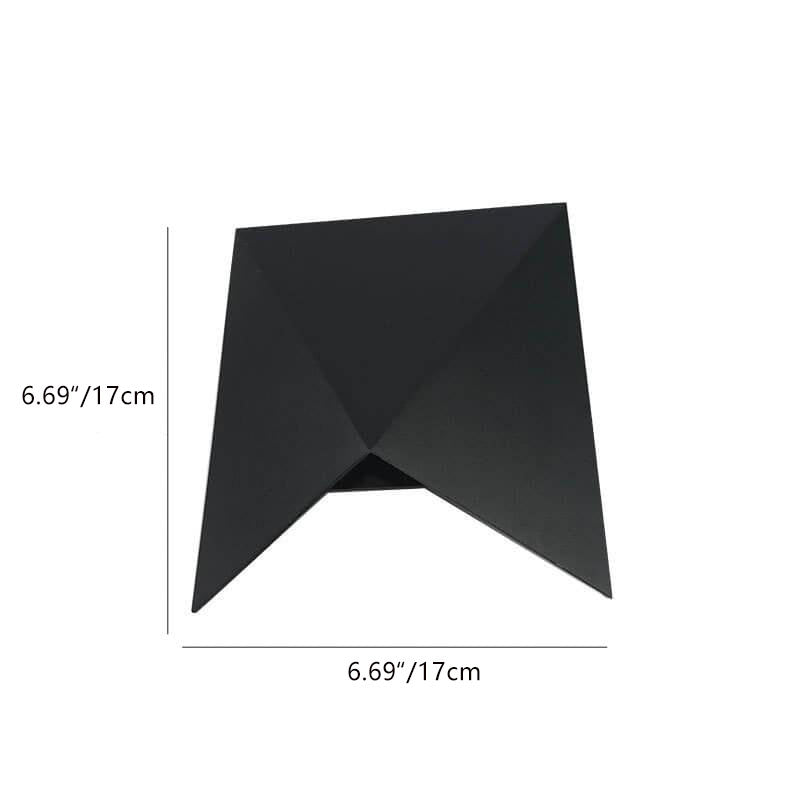 EcoLume - Modern minimalist origami LED wall lamp with 1 light