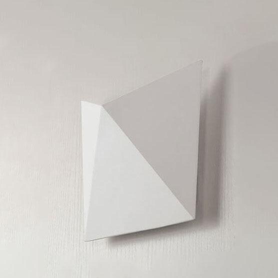 EcoLume - Modern minimalist origami LED wall lamp with 1 light