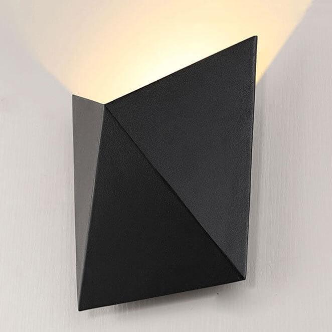 EcoLume - Modern minimalist origami LED wall lamp with 1 light