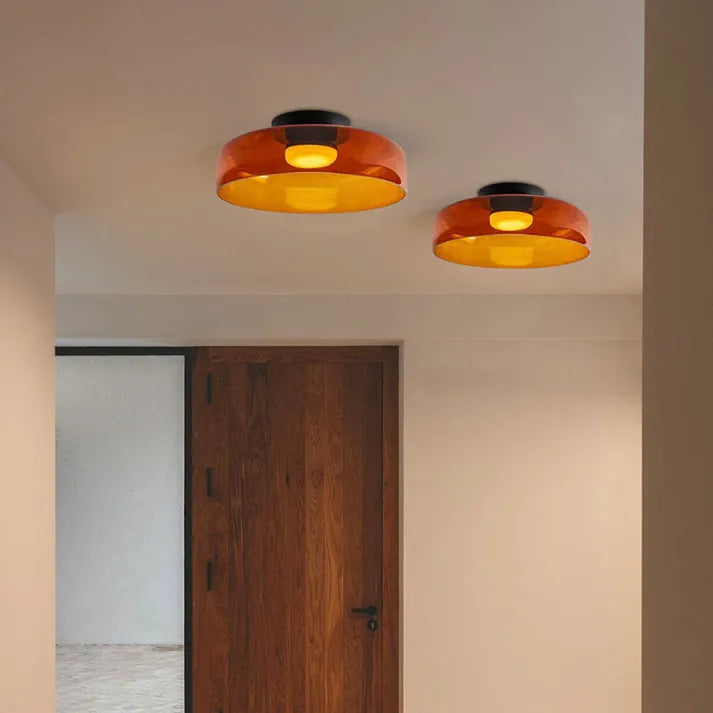 Nordic Designer Medieval Glass Ceiling Lamp