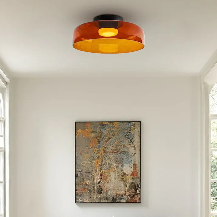 Nordic Designer Medieval Glass Ceiling Lamp