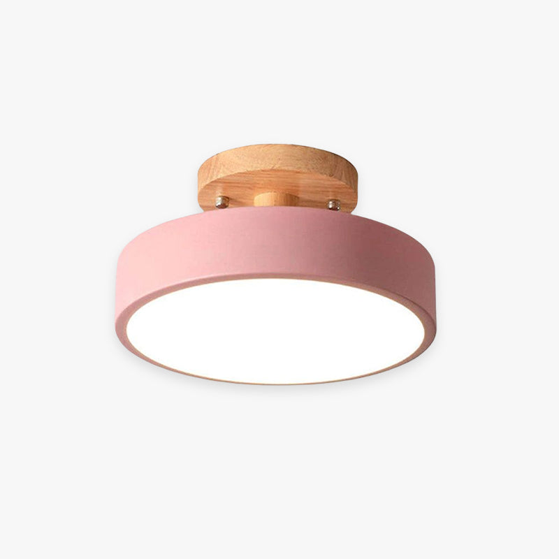 LED Modern Wood Ceiling Light