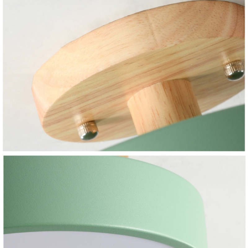 LED Modern Wood Ceiling Light