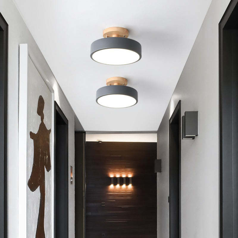 LED Modern Wood Ceiling Light