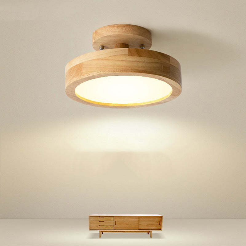 LED Modern Wood Ceiling Light