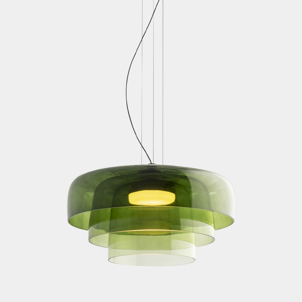 Glass Ceiling Lamp Design
