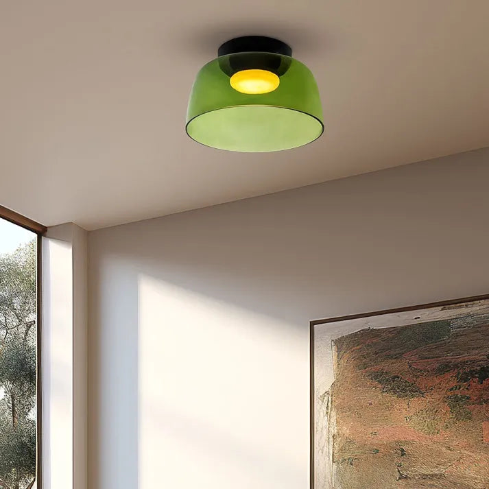 Nordic Designer Medieval Glass Ceiling Lamp