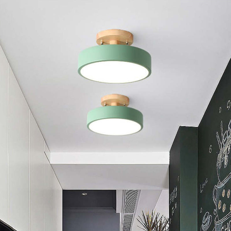LED Modern Wood Ceiling Light