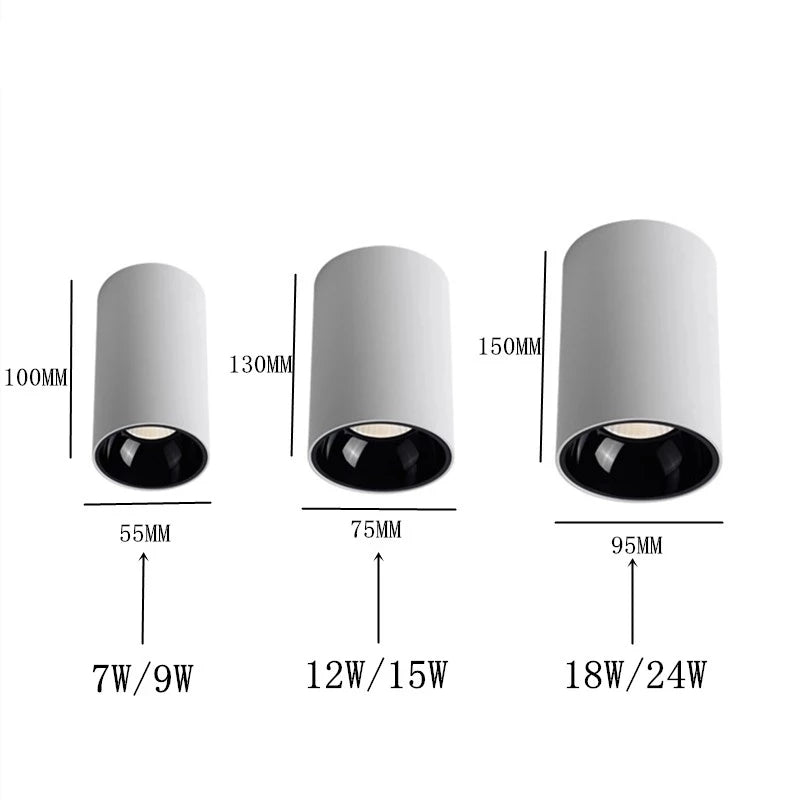 Round Cob Style Ceiling Light