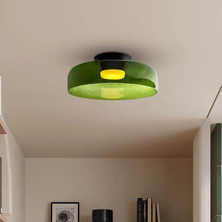 Nordic Designer Medieval Glass Ceiling Lamp