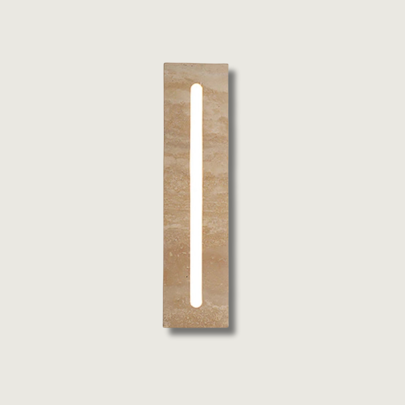 ZenLume – Wabi Sabi Wall Lamp with Marble Accents