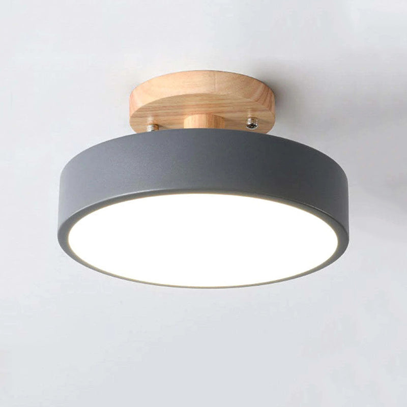 LED Modern Wood Ceiling Light