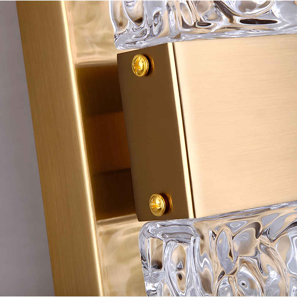 LuxeAura – Crystal LED Wall Light