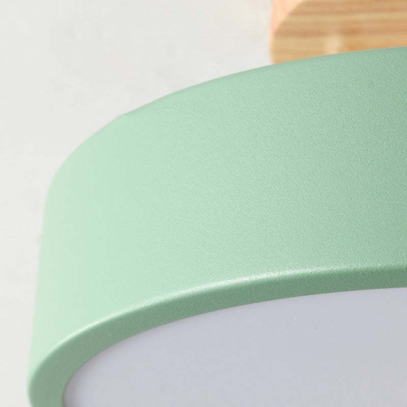 LED Modern Wood Ceiling Light