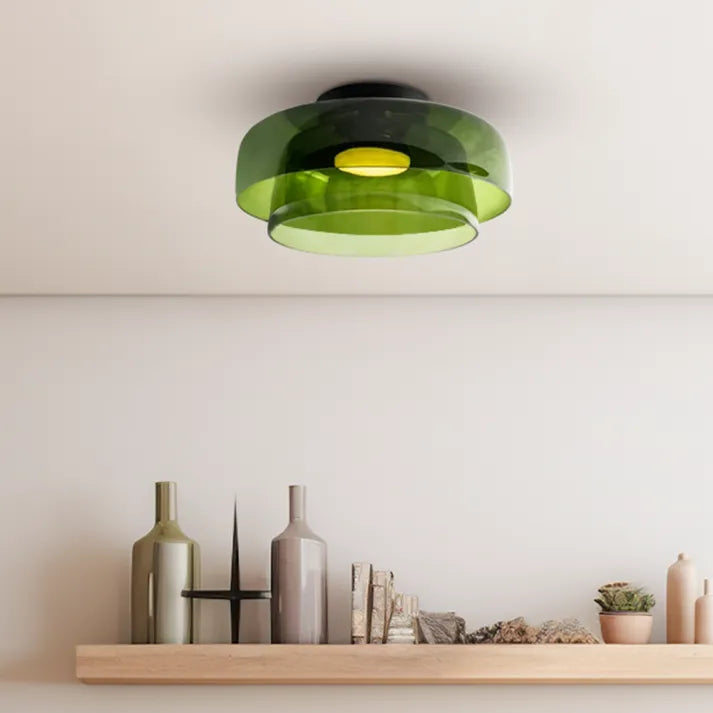Nordic Designer Medieval Glass Ceiling Lamp