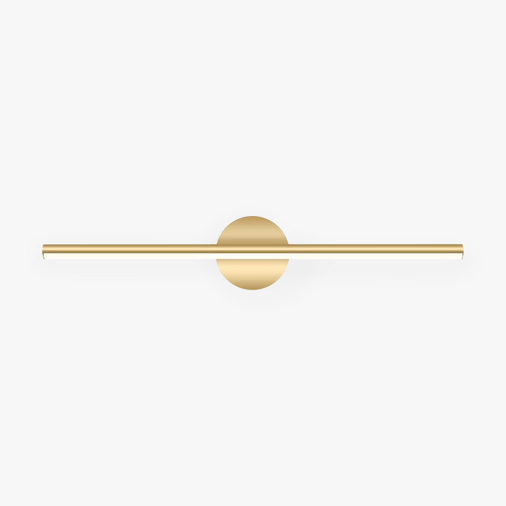 Leigh Modern Round/Square LED Wall Lamp Black/Gold Metal/Silicone Living/Sleeping/Bathroom