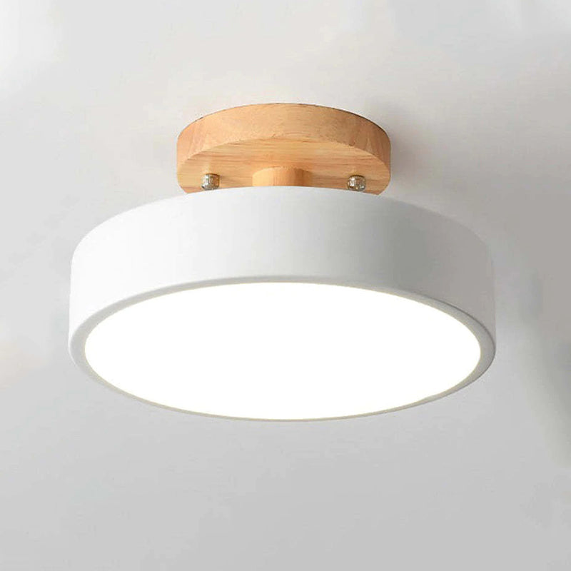 LED Modern Wood Ceiling Light
