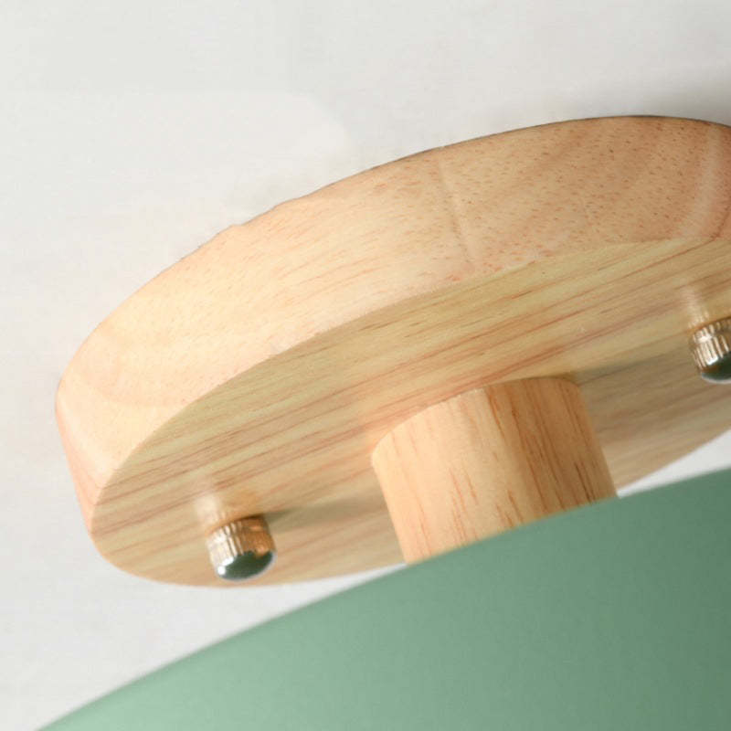 LED Modern Wood Ceiling Light