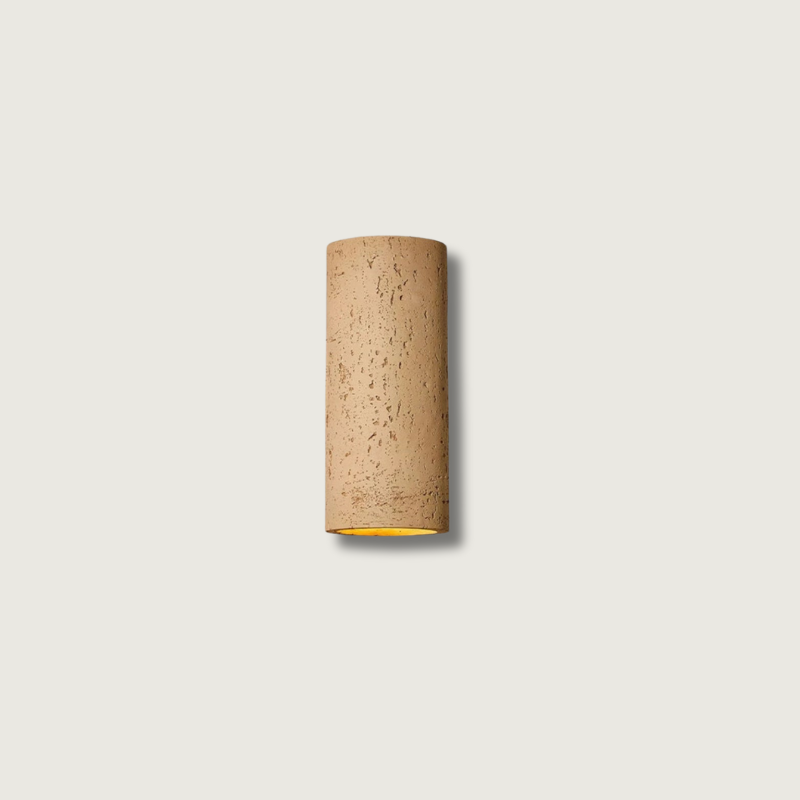 CementLume – Industrial Wall Light with Cement Finish