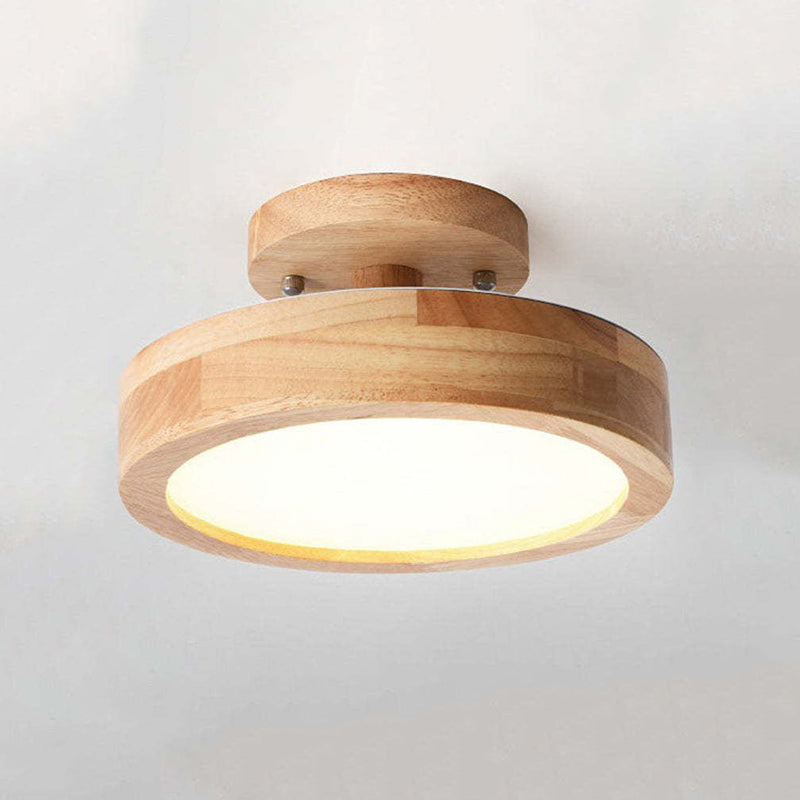 LED Modern Wood Ceiling Light
