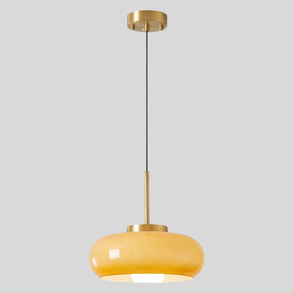 Modern Copper Chandelier