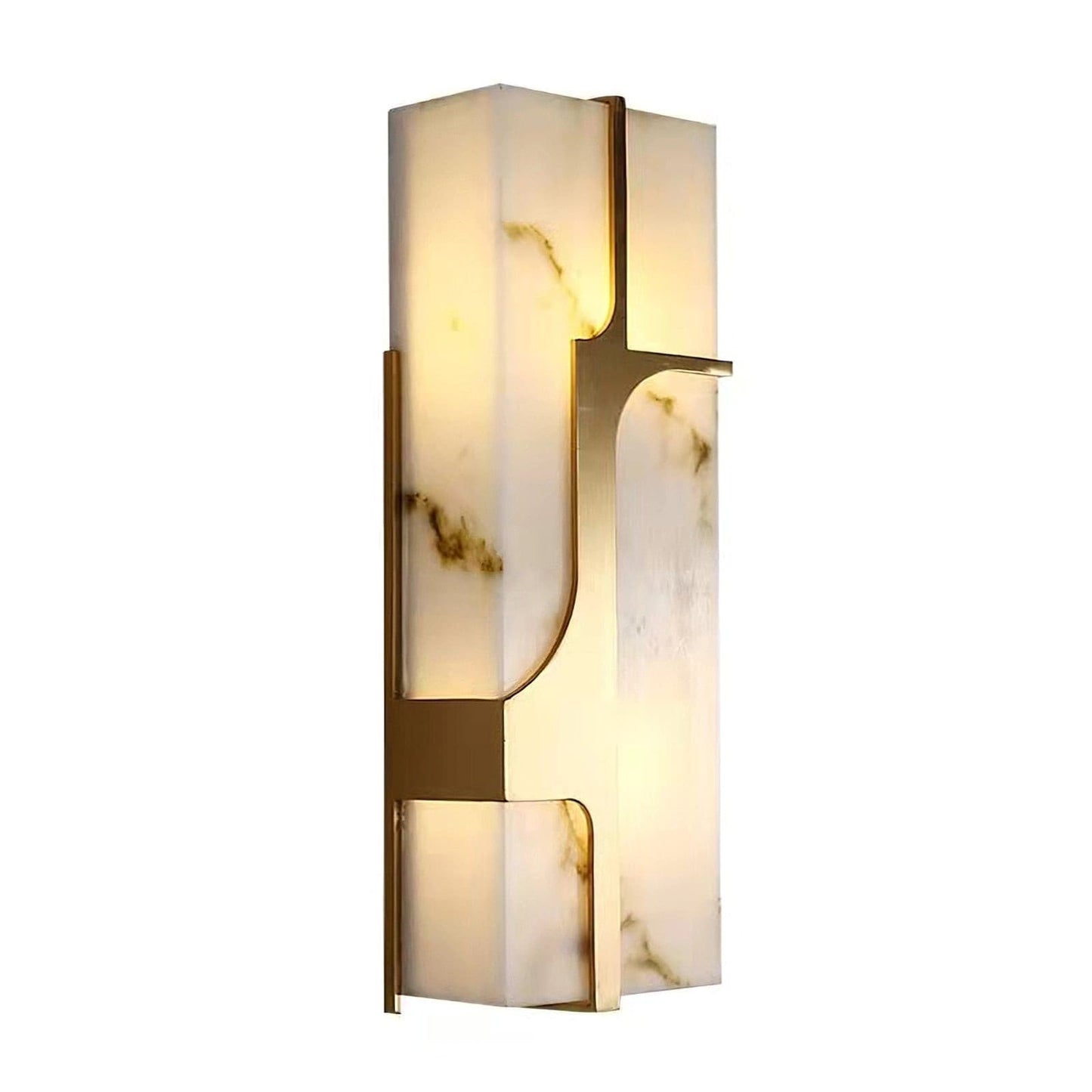 OpalGlow – Marble Art Deco Wall Lamp for a Chic Appeal