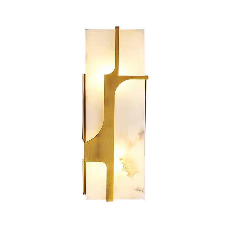 OpalGlow – Marble Art Deco Wall Lamp for a Chic Appeal