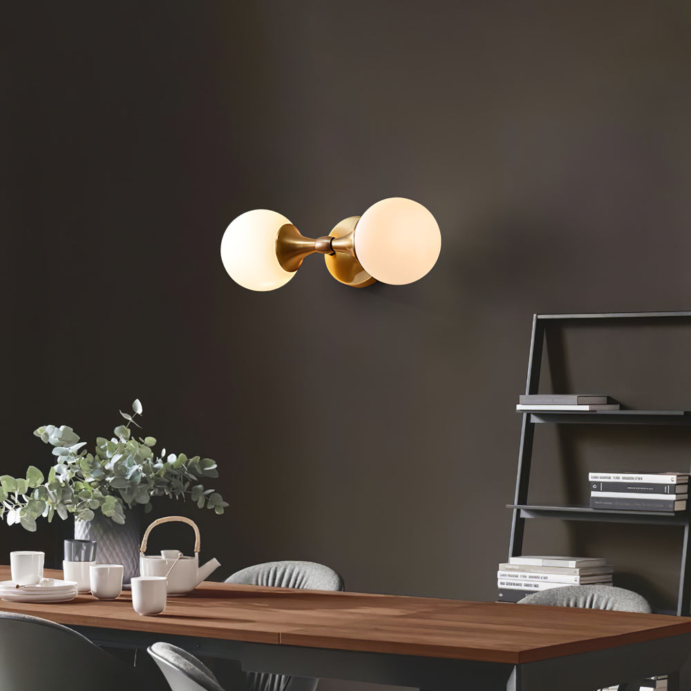 RadiantLume – Stylish Wall Lamp with Vintage Light Bulbs