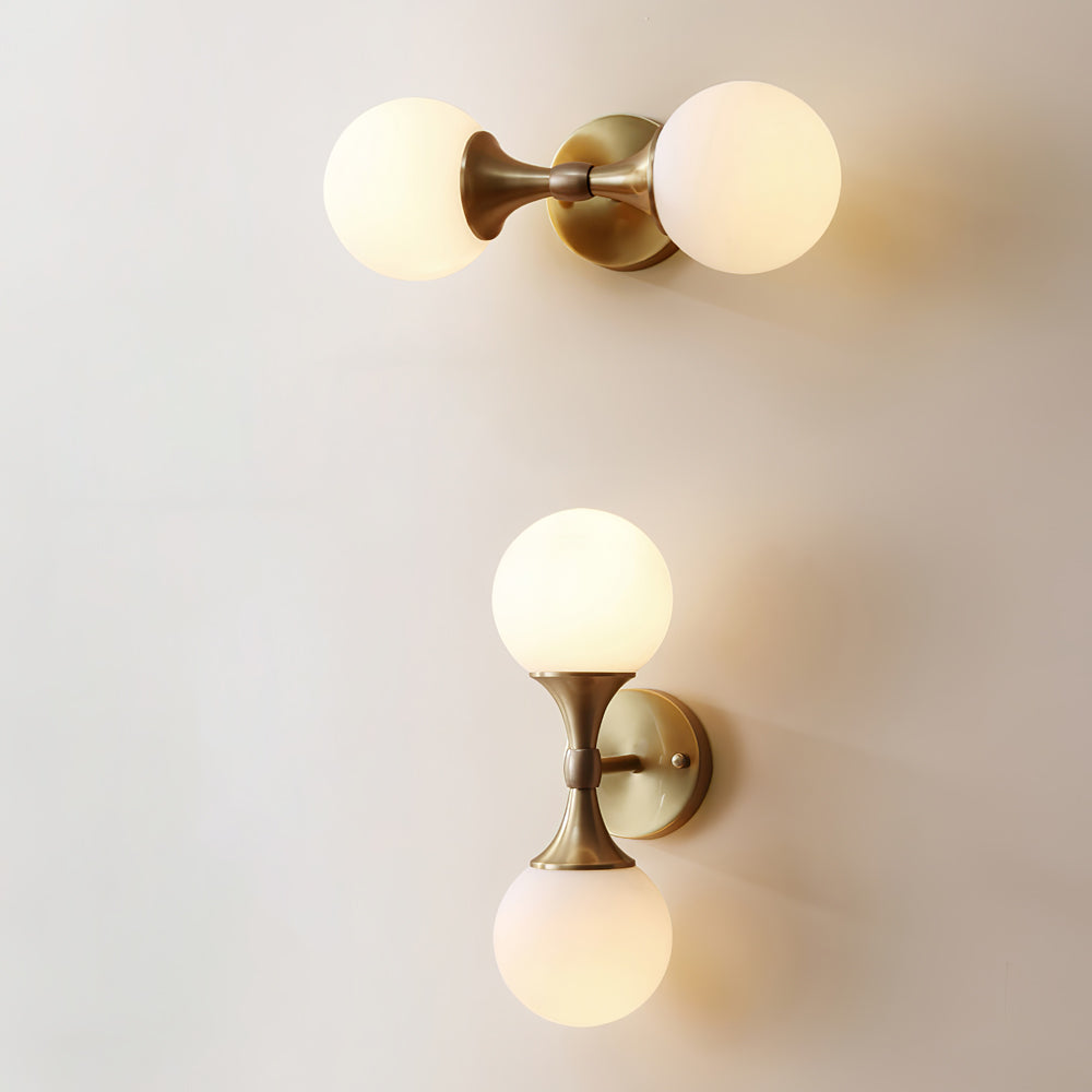 RadiantLume – Stylish Wall Lamp with Vintage Light Bulbs