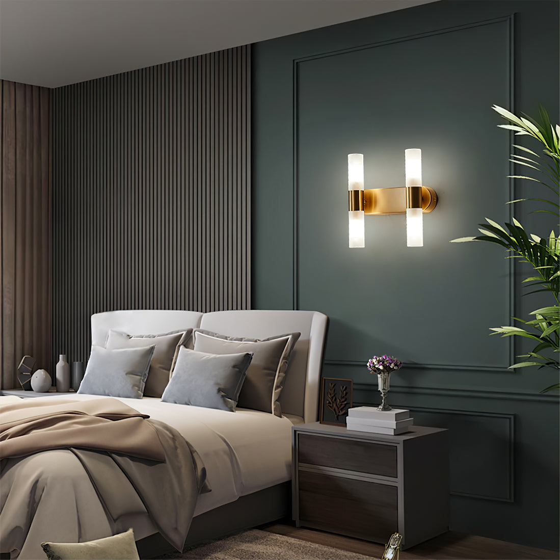 CylindraBeam– Chic Cylindrical Wall Lamp for Timeless Ambience