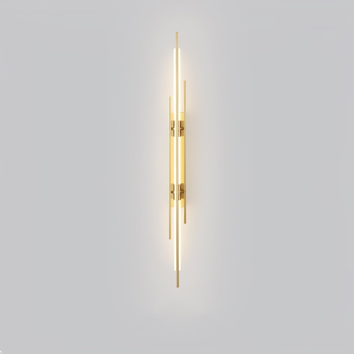 LuxeHalo – Opulent Gold Wall Light for Elegant Spaces