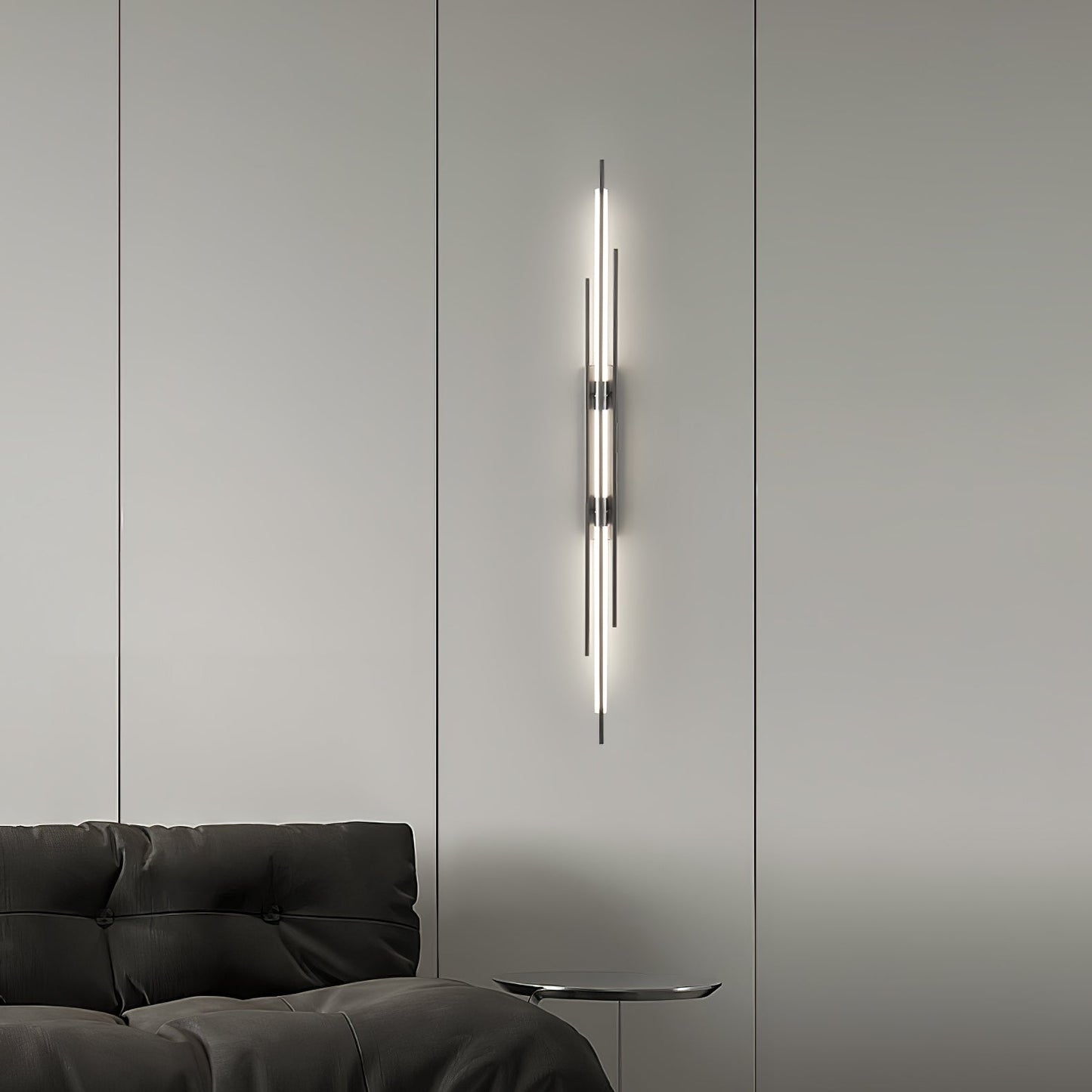 LuxeHalo – Opulent Gold Wall Light for Elegant Spaces