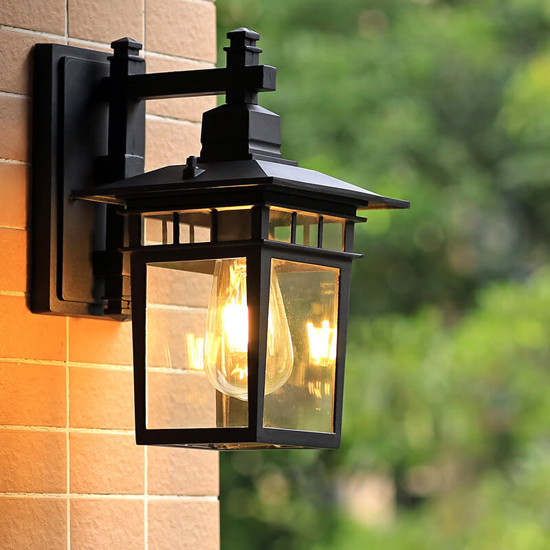 Modern Outdoor Wall Lantern Light β Waterproof Aluminum Design for Garden and Exterior Wall Use