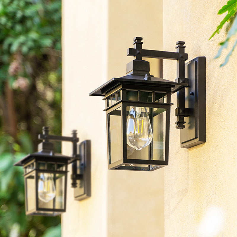 Modern Outdoor Wall Lantern Light β Waterproof Aluminum Design for Garden and Exterior Wall Use