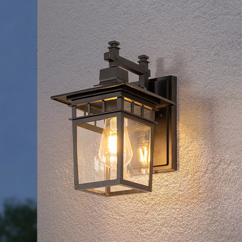 Modern Outdoor Wall Lantern Light β Waterproof Aluminum Design for Garden and Exterior Wall Use
