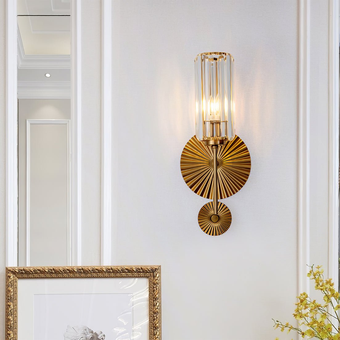CylinderGlow – Regal Cylinder Wall Lamp for Timeless Style