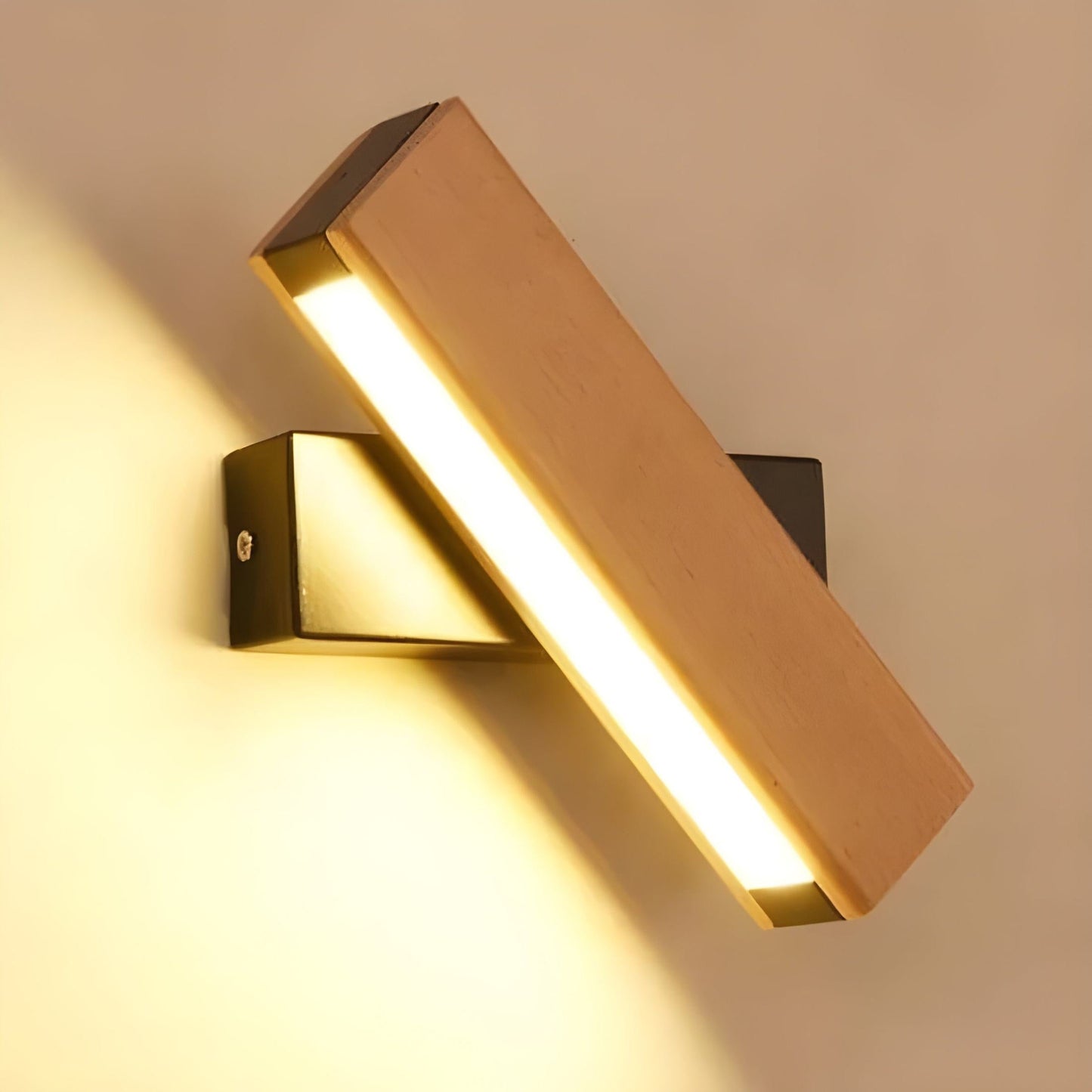 LumeWood - Elegant LED Wooden Wall Light