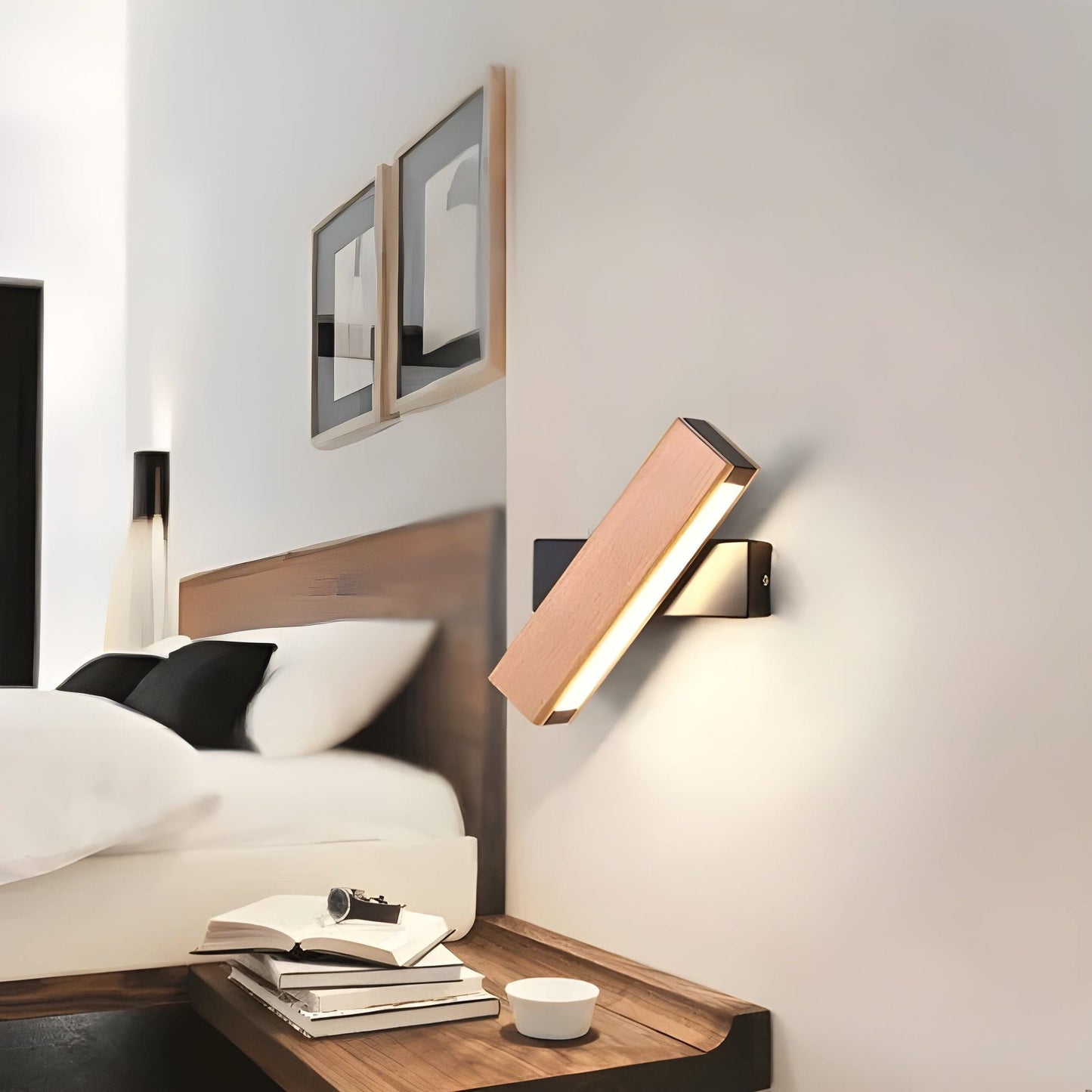 LumeWood - Elegant LED Wooden Wall Light