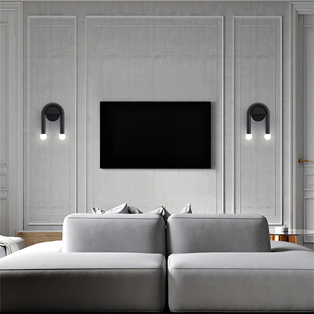 ArcGlow – Sleek U-Shaped Wall Lamp for Modern Interiors