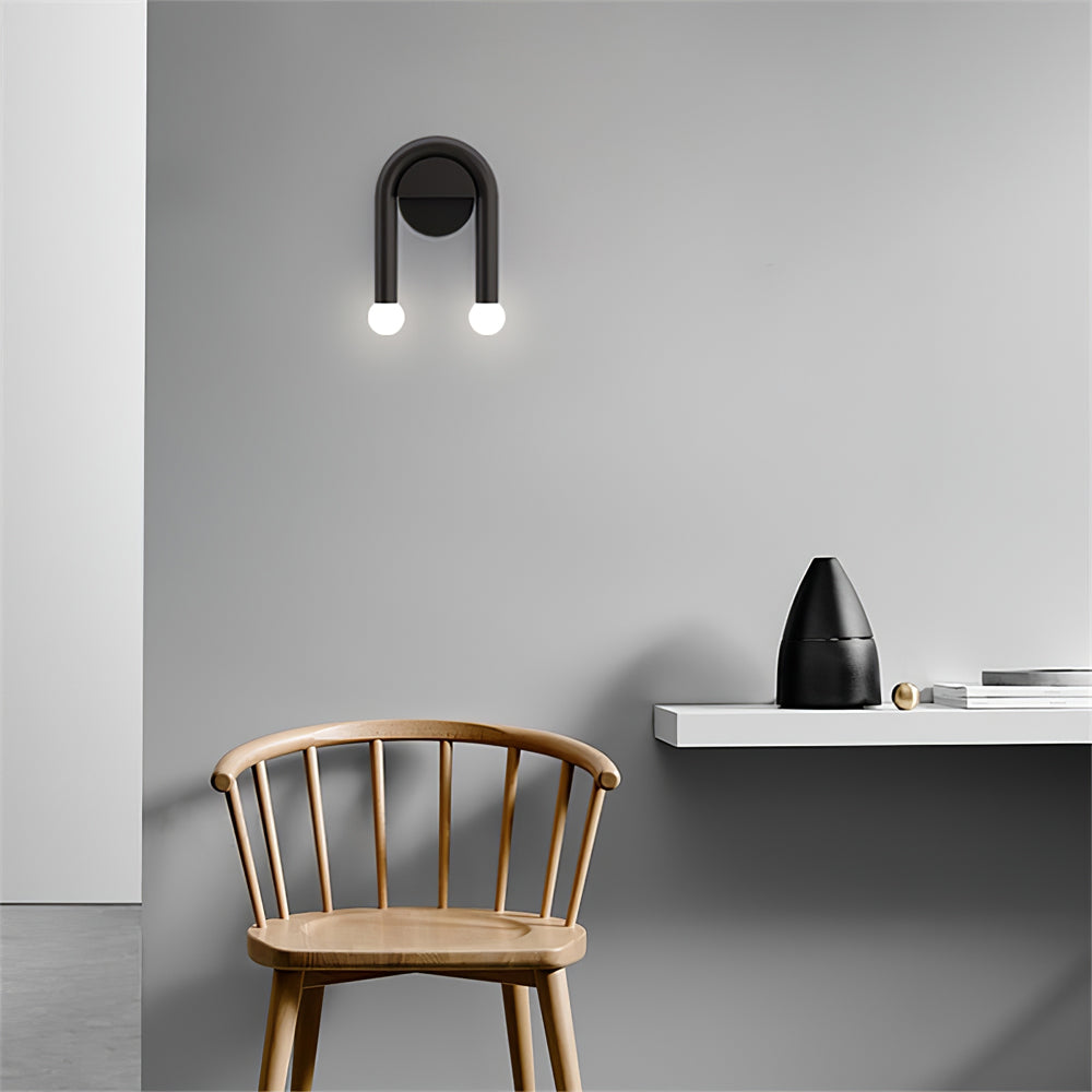 ArcGlow – Sleek U-Shaped Wall Lamp for Modern Interiors