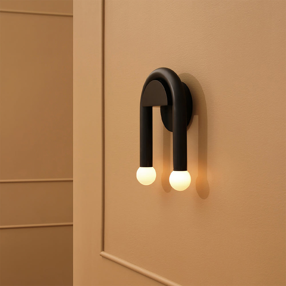 ArcGlow – Sleek U-Shaped Wall Lamp for Modern Interiors