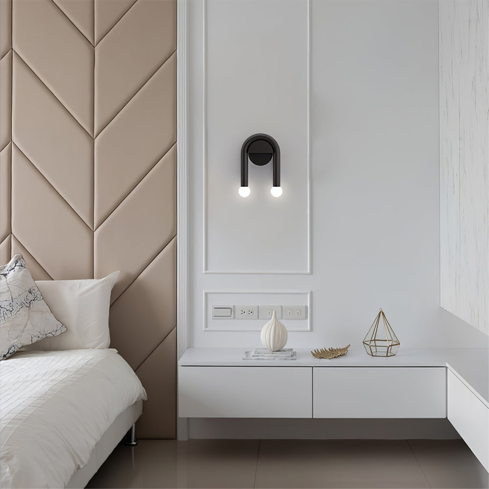 ArcGlow – Sleek U-Shaped Wall Lamp for Modern Interiors