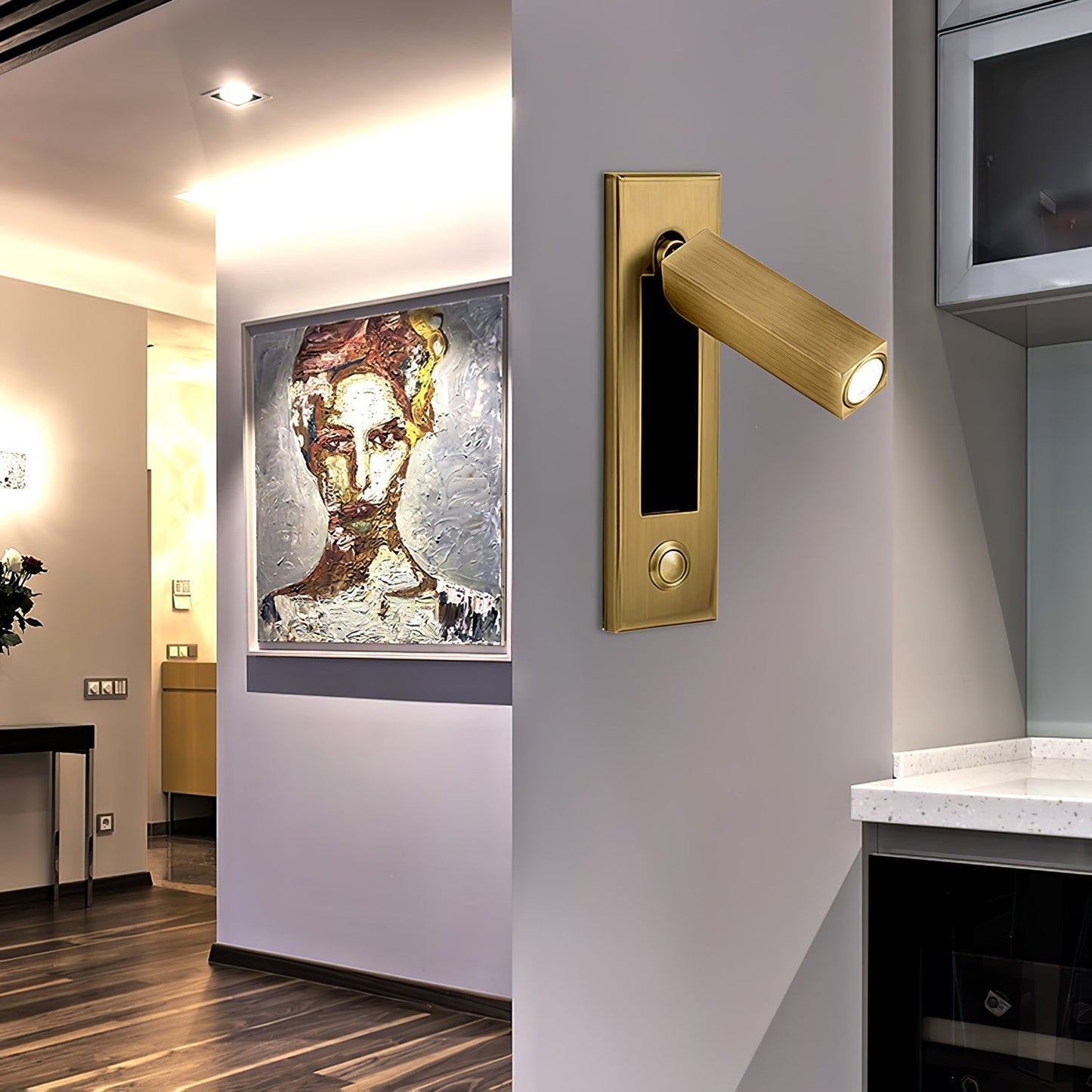 Built-in Wall Lamp for the Night