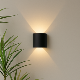 Modern Indoor Outdoor Wall Light – Minimalist LED Fixture