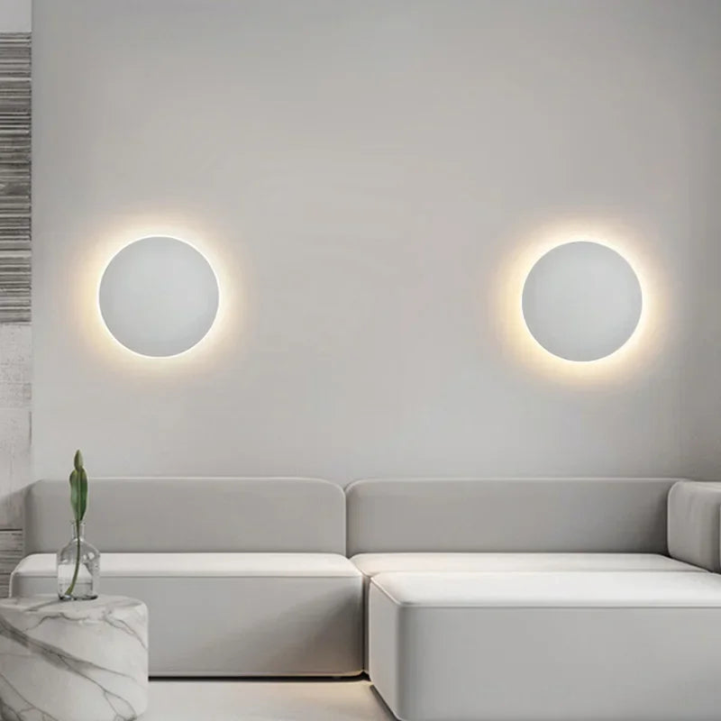 Circular LED Wall Light