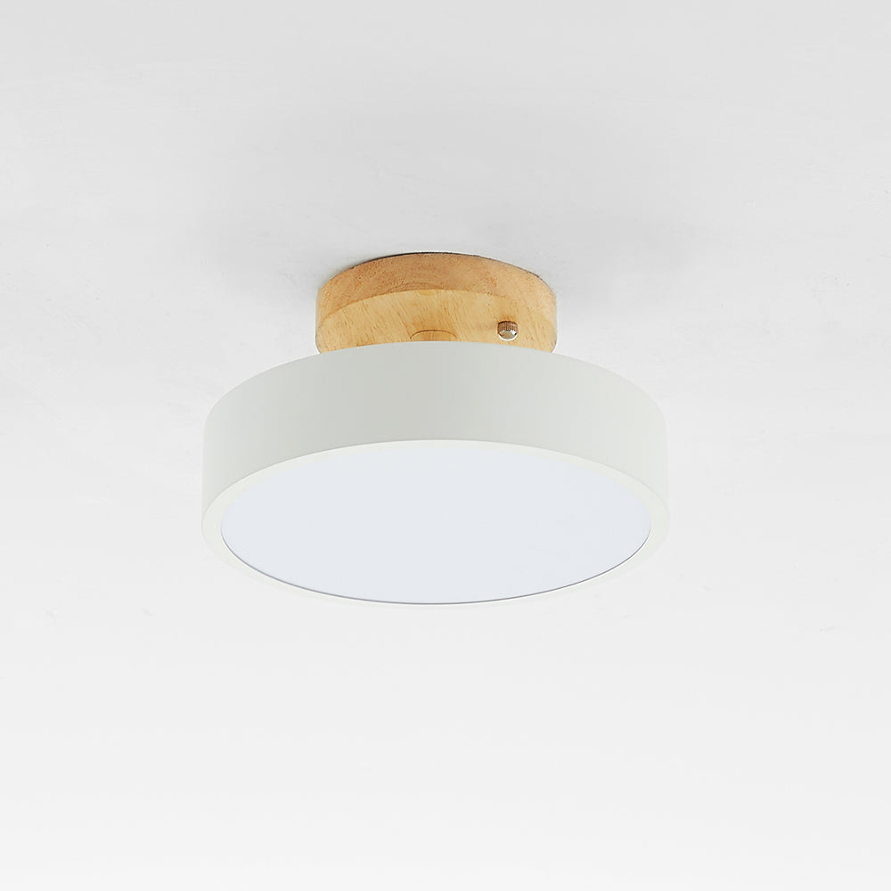 LED Modern Wood Ceiling Light